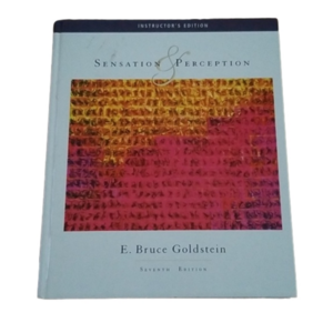 Sensation And Perception Instructor's Edition Hard Cover Text